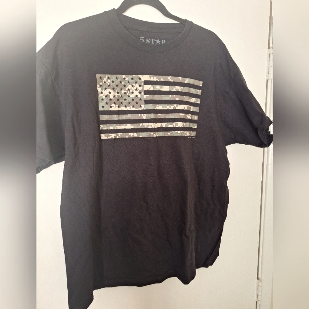 5 Star Flag Tshirt